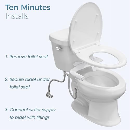 Dual-Mode Bidet Attachment for a Fresh Start