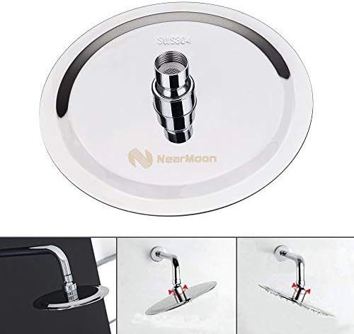 Stylish 8-Inch Chrome Rain Shower