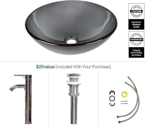 Stylish Blue Vessel Sink for Your Bathroom
