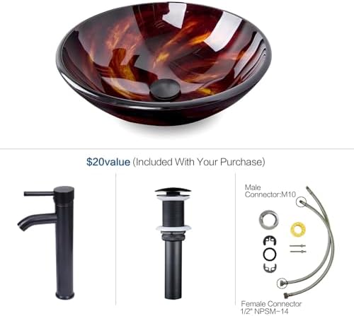 Solidee Artsitic Vessel Sink Set