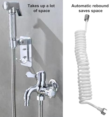 Space-Saving Flexible Bidet Hose