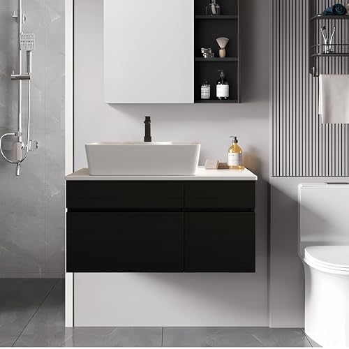 Vexara 315-inch Floating Vanity with Sink