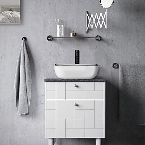 Stylish Above-Counter Vessel Sink with 18x126 Design White
