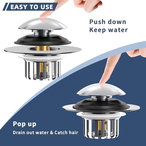 Efficiently Catches Hair and Debris in the Bathtub Drain
