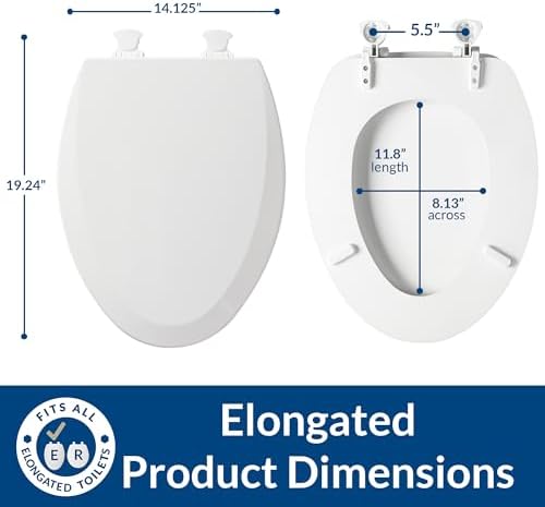 Bemis 1500EC Elongated Toilet Seat