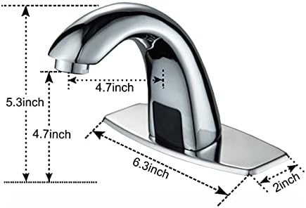 HHoomme Touchless Bathroom Faucet