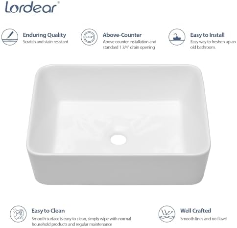 Transform Your Bathroom With Lordears Modern Vessel Sink