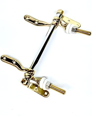 Sanderson New Polished Brass Chrome Toilet Hinge Hardware