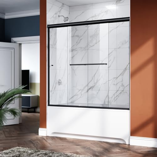 ELEGANT bathtub sliding shower door