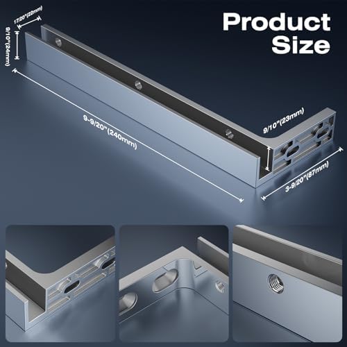 Sturdy Glass Clamp Bracket for Frameless Showers 8-12mm