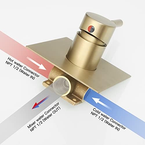 Luxury Wall-Mount Faucet from BWE Waterfall Flow for Modern Bathrooms