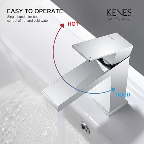 Easy Chrome Bathroom Faucet