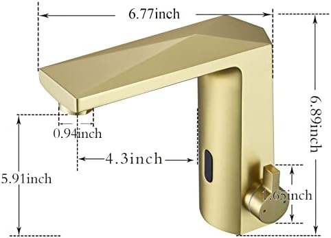 Stunning Automatic Sensor Touchless Bathroom Faucet