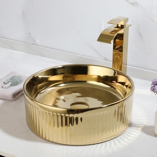 Luxury Gold Vessel Sink