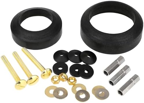 Sliverdew Universal Toilet Tank to Bowl Repair Kit