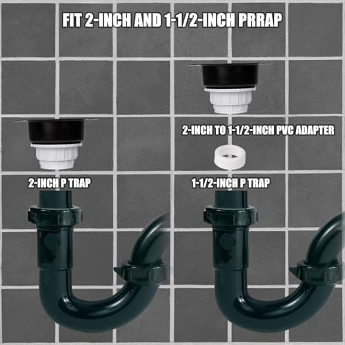 RANSATO Freestanding Bathtub Drain - Durable Easy to Install