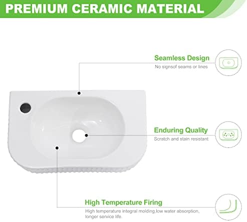 Hiomiestiy Wall-Mounted Vessel Sink