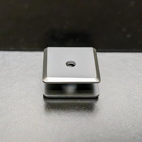 No Fabrication Glass Clamp 38 Thick Matte Black