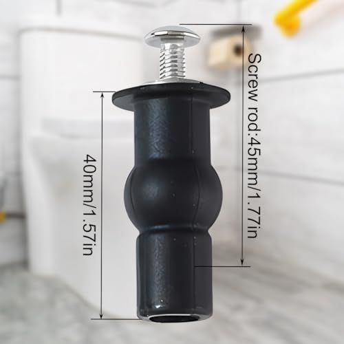 Houseen Toilet Seat Hinges Screws Set