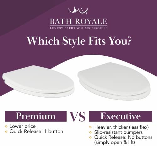 Bath Royale Round Toilet Seat Replacement for professional use