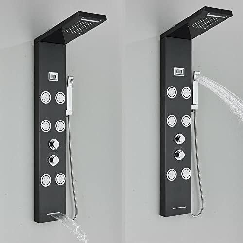 Stainless Steel Shower Head with Jets