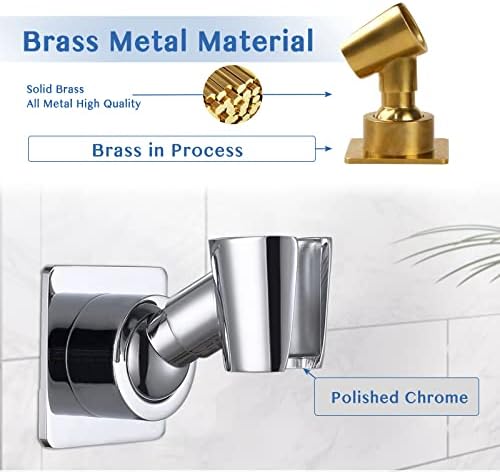 YDmeet Adjustable Handheld Shower Head Bracket