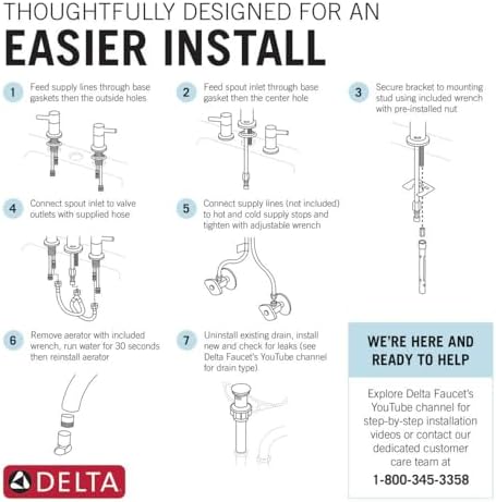 Delta Touch Faucet Smooth Durable
