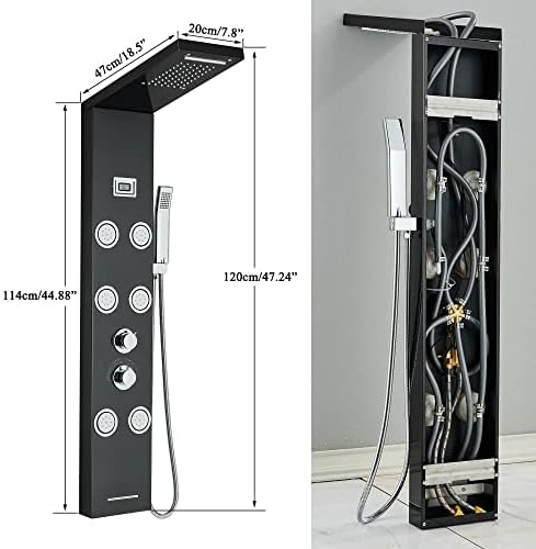 Stainless Steel Shower Tower for Relaxing Showers