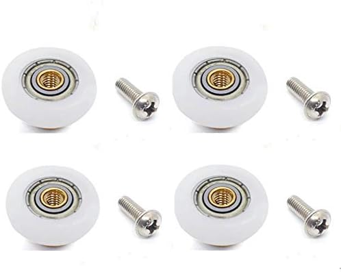 4-Piece Bath Shower Door Rollers for Glass Sliding Doors