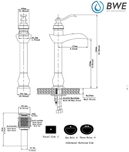 BWE Vessel Sink Faucet