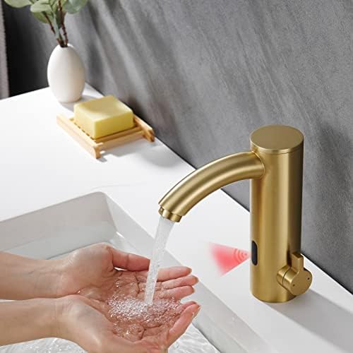 Luxury Touchless Bathroom Faucet with Temperature Control