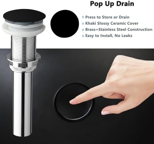 Washly Black Vessel Sink