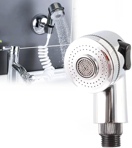 Qusmeiyici Sink Faucet Sprayer Attachment Salon Spa Use Adjustment for Beauty Treatment