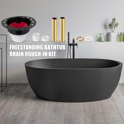 RANSATO Freestanding Bathtub Drain - Durable Easy to Install