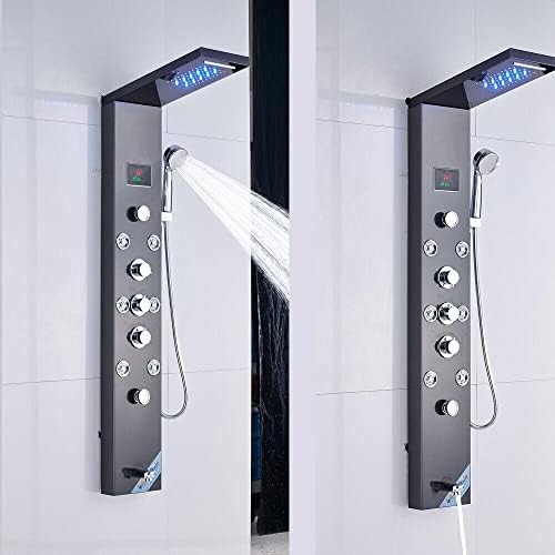 Stylish LED Light Bathroom Shower