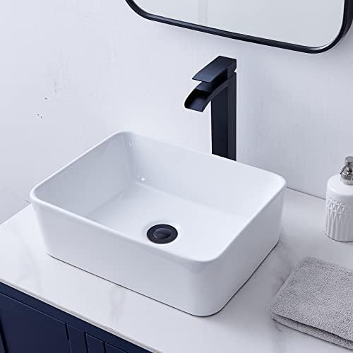 Vessel Sink Modern White Bathroom Sink