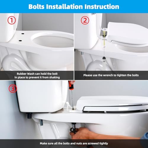 Sturdy Toilet Seat bolts Heavy-Duty Brass Construction for Reliable Bathroom Fixtures