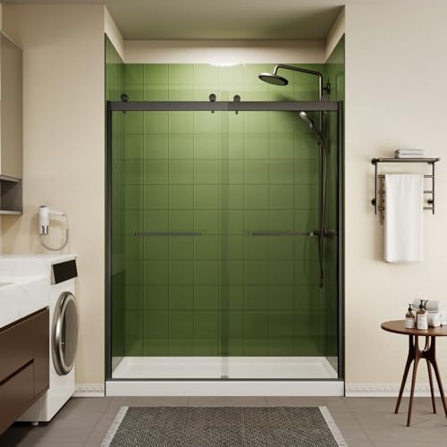 Stunning 56-60-inch Frameless Shower Door