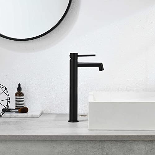 DICOYA Matte Black Vessel Sink Faucet Modern Durable 304 Steel