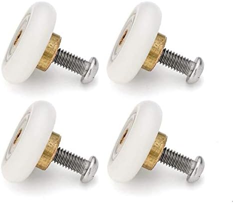 4-Piece Bath Shower Door Rollers for Glass Sliding Doors