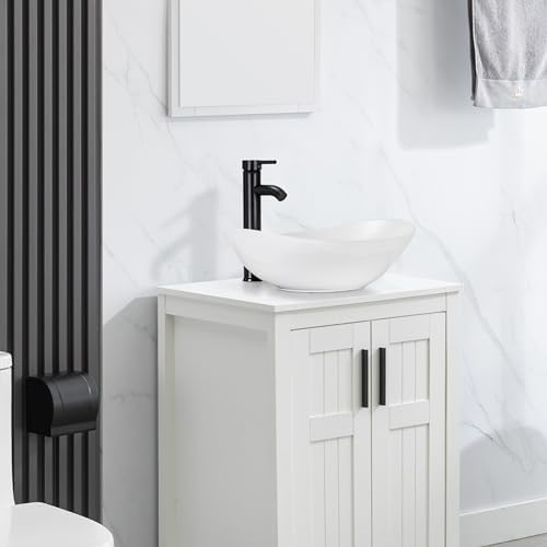 eclife bathroom classic whiteboat vessel sink faucet combo for modern bathroom design