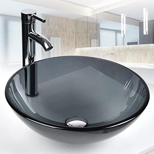Stylish Blue Vessel Sink for Your Bathroom