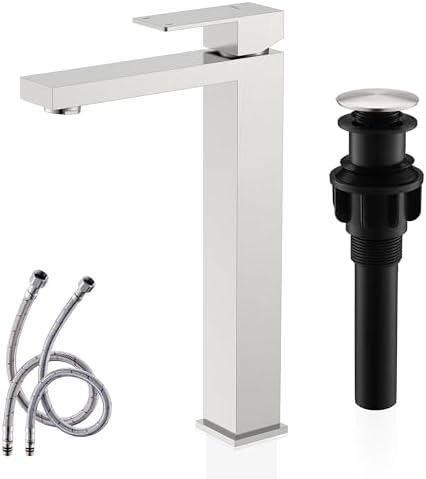 Sturdy Brushed Nickel Faucet with Excellence in Performance