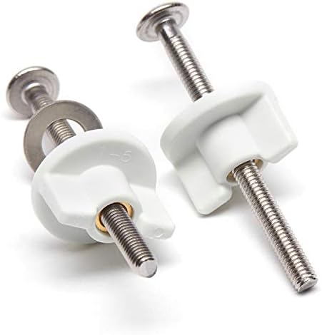 Hibbent Universal Toilet Seats Screws and Bolts Metal