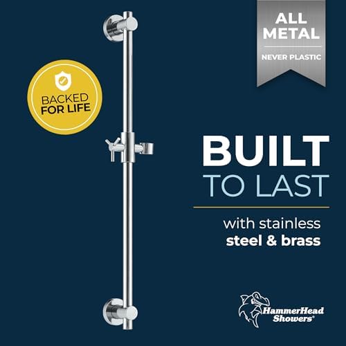 Perfect All-Metal Shower Slide