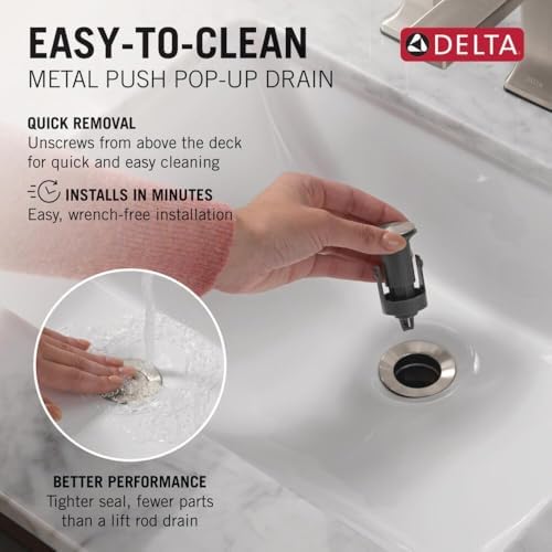 Delta Faucet Arvo Single Hole Brushed Nickel