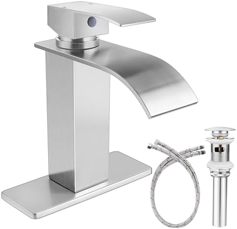 Sturdy 1 or 3-Bolt Bathroom Faucet
