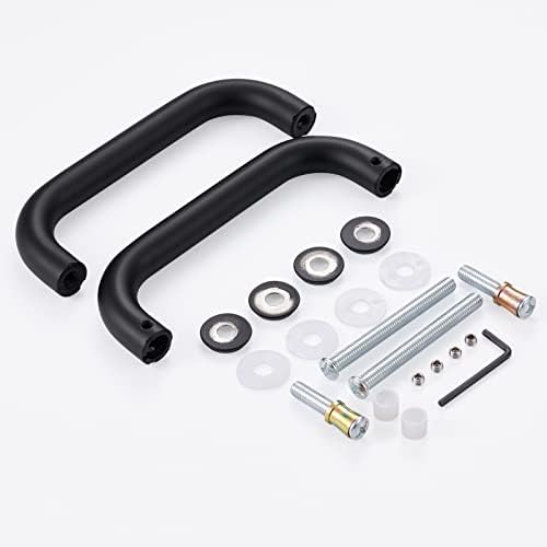 Ranbo C-Shaped 6 Push-Pull Handle with Stainless Steel Finish