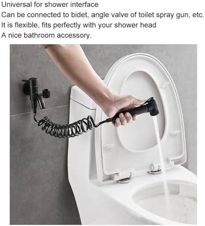 2-Meter Flexible Copper Shower Hose for Bidet Showers
