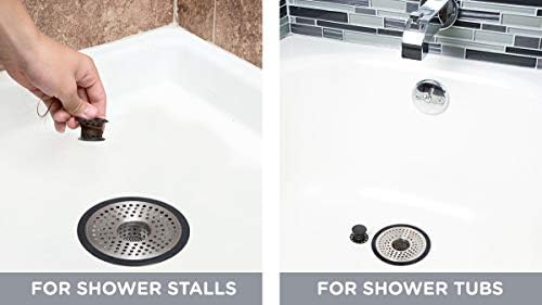 ShowerShroom SHSULT755 Ultra Revolutionary Stainless Steel Drain Protector